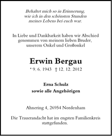 Announcement