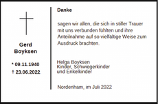 Ankündigung