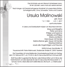 Ankündigung
