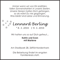 Announcement