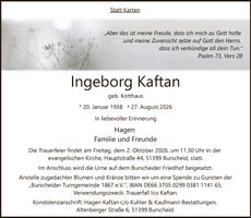 Announcement