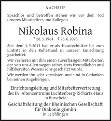 Announcement