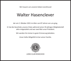 Announcement