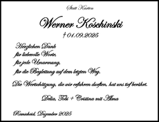 Announcement