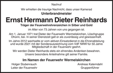 Announcement
