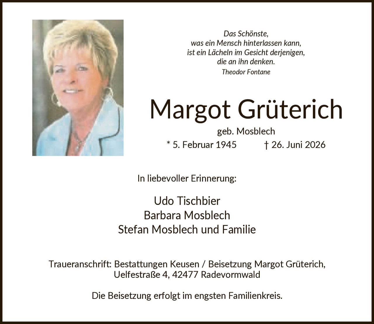 Ankündigung