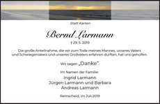 Announcement