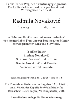 Ankündigung