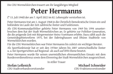 Ankündigung