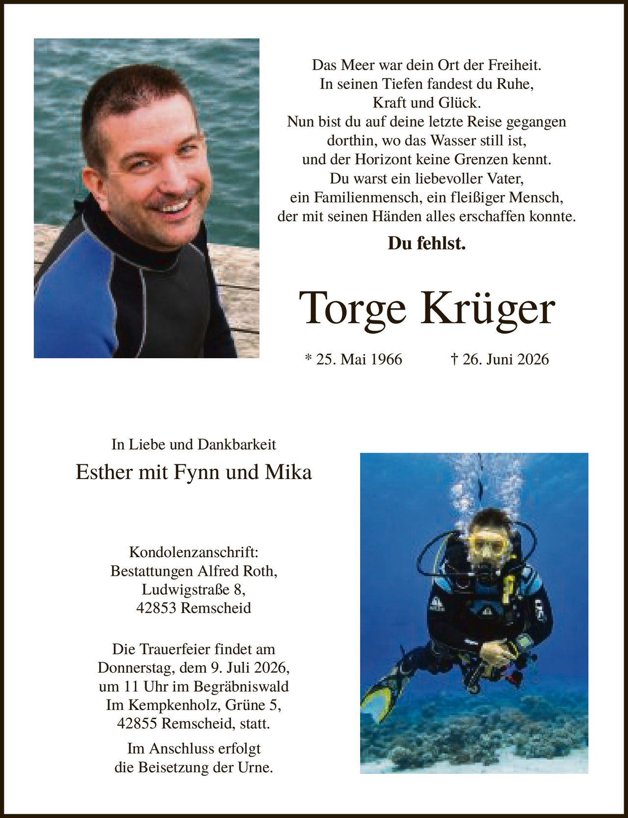 Ankündigung