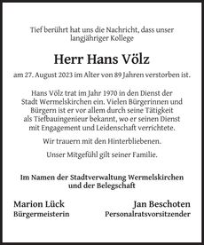 Announcement