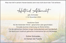 Announcement
