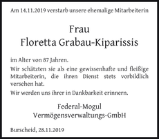 Announcement