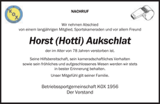 Announcement