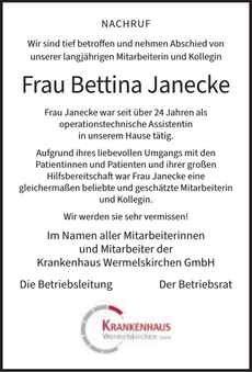 Ankündigung