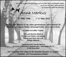 Ankündigung