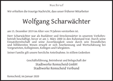 Announcement