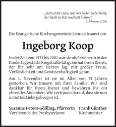 Ankündigung