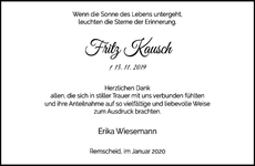 Announcement