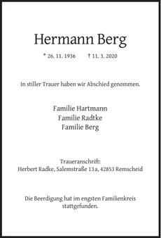 Announcement