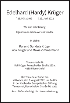 Announcement