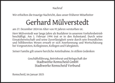 Announcement