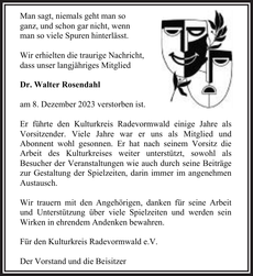 Announcement