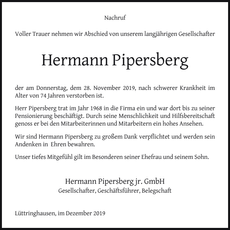 Announcement
