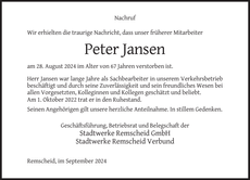 Ankündigung