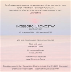 Announcement