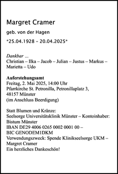 Announcement