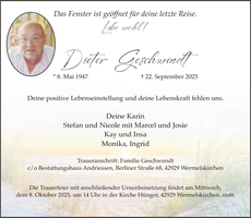 Ankündigung