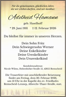 Ankündigung