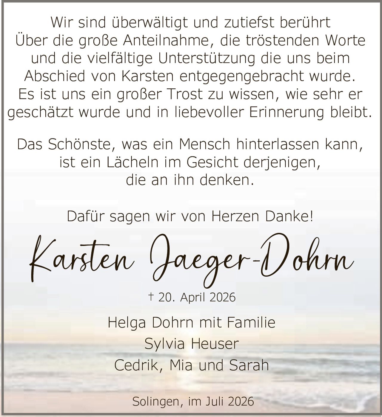 Ankündigung