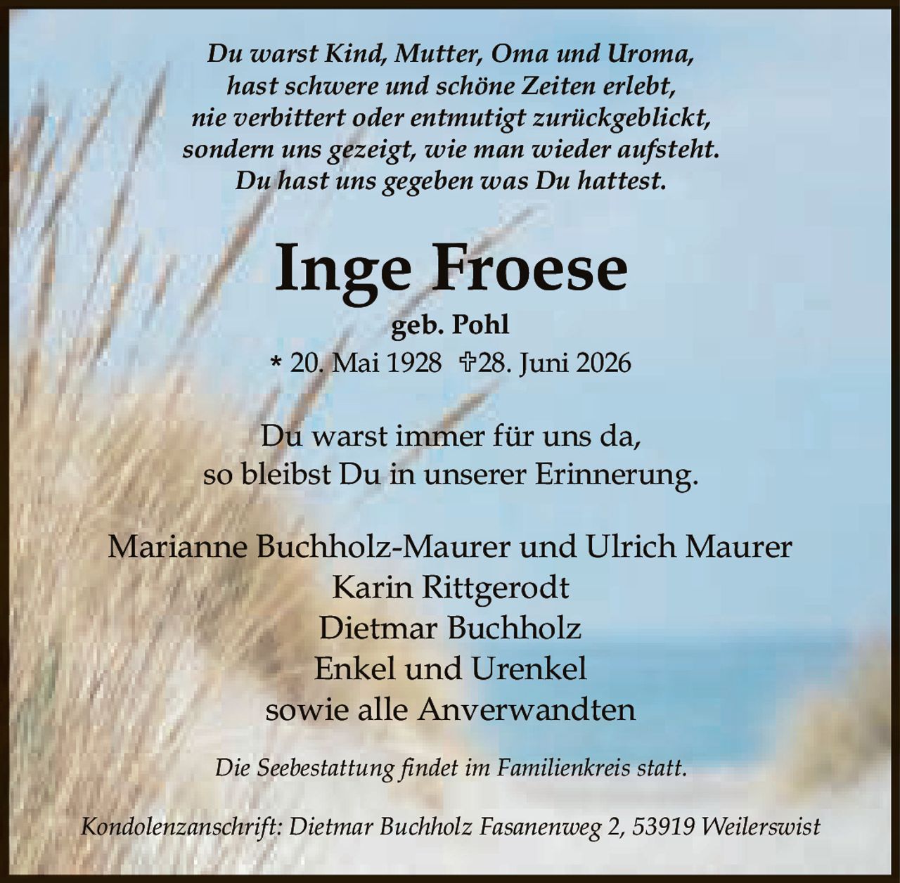 Ankündigung