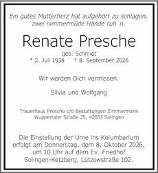 Ankündigung