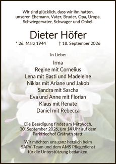 Ankündigung