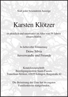 Ankündigung