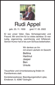 Ankündigung