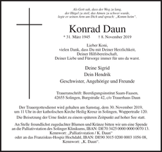 Ankündigung