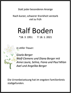 Announcement