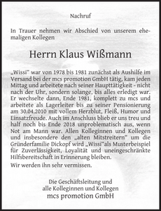 Ankündigung