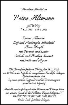 Announcement