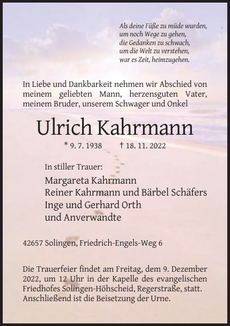 Ankündigung