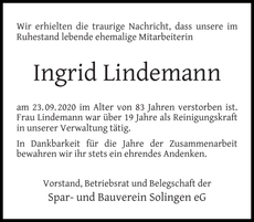 Announcement