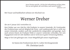 Ankündigung