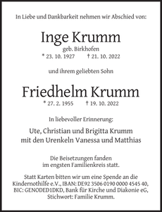 Ankündigung