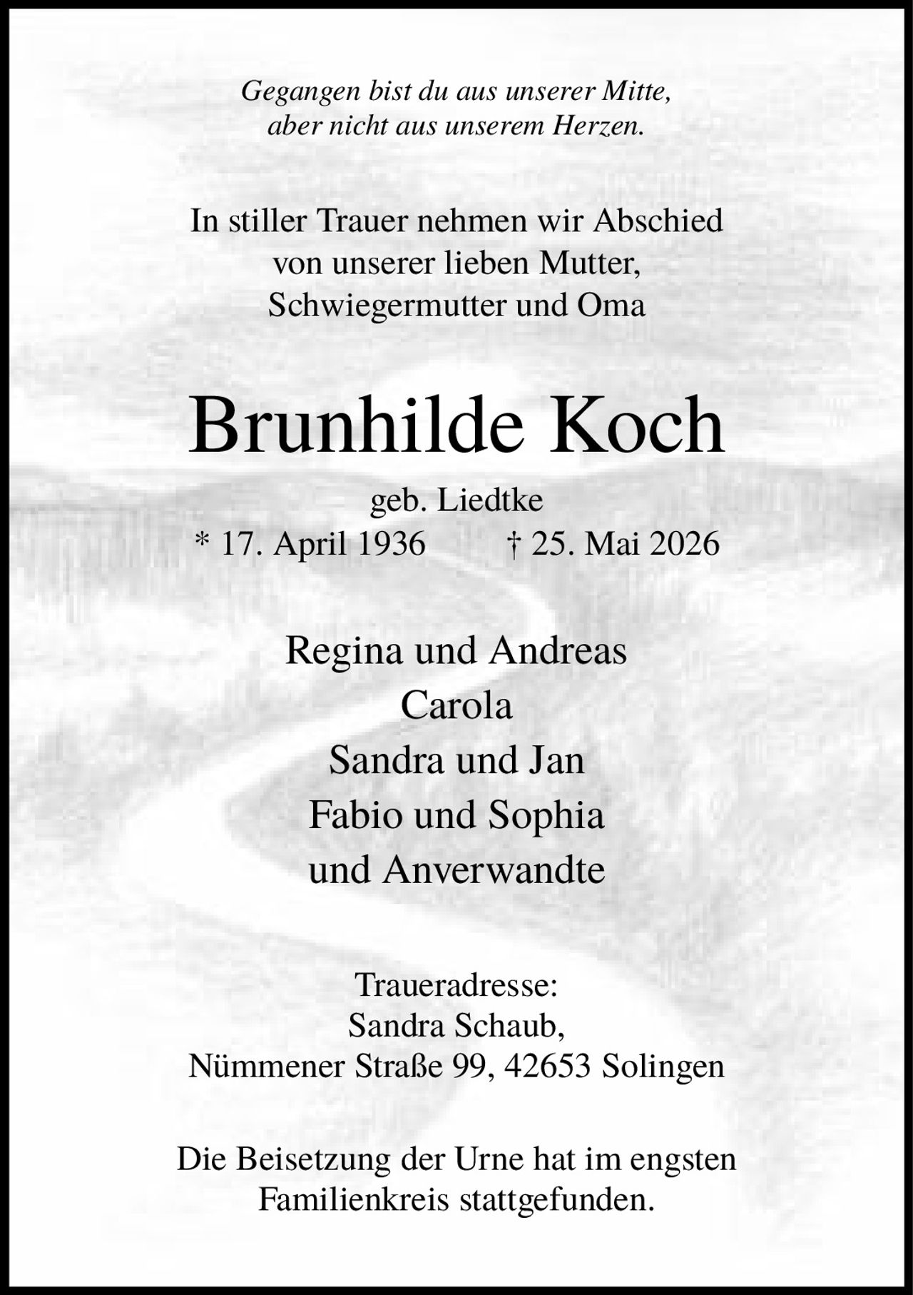 Ankündigung