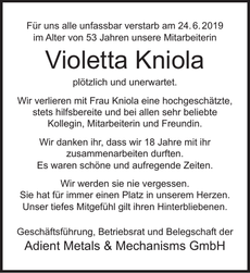 Ankündigung