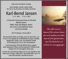 Announcement